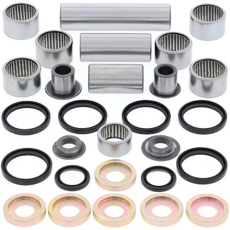 All Balls Shock Swing Arm Linkage Bearing Seal Kit For Kawasaki KX250F, KX450F 27-1137